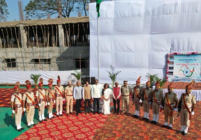 मुंबई रेल्वे विकास महामंडळाने साजरा केला 76 वा प्रजासत्ताक दिन