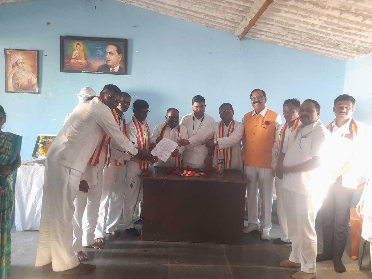 त्र्यंबकेश्वर तालुका भारतीय बौद्ध महासभेची नूतन कार्यकारिणीची निवड