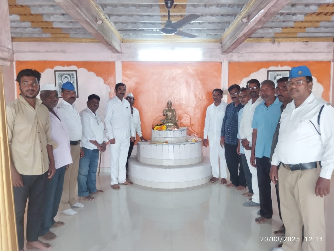 महाड क्रांती दिन व समता सैनिक दल वर्धापन दिनानिमित्त मुकणे येथे कार्यक्रम संपन्न