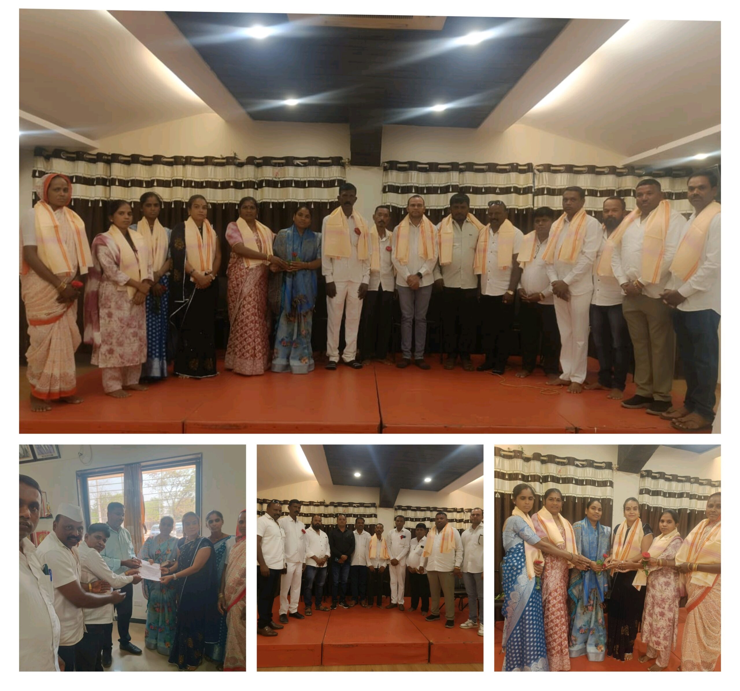 ग्रामपंचायत अनुसूचित जाती व अनुसूचित जमाती संघटनेची कार्यकारणी निवड संपन्न